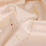 Cargar imagen en el visor de la galería, Collar Estrella Nude Acero Inoxidable Chapado oro 18K