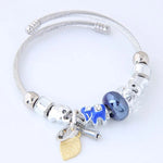 Cargar imagen en el visor de la galería, Brazalete Shakes. Estilos Varios Acero Inoxidable Chapado Plata