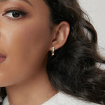 Cargar imagen en el visor de la galería, Aretes Colorido. Cobre Chapado Oro 18K