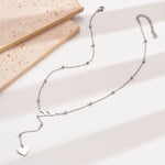 Cargar imagen en el visor de la galería, Collar Corazones Cuello Largo Acero Inoxidable