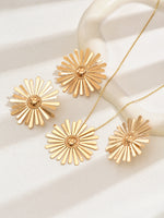 Cargar imagen en el visor de la galería, Set Radiante. Acero Inoxidable Chapado Oro de 14K