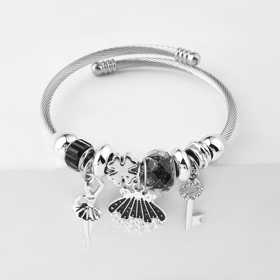 Brazalete Shakes. Estilos Varios Acero Inoxidable Chapado Plata