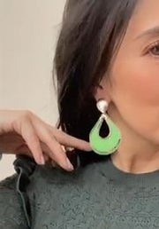 Aretes Lola. Acero Aleación Barnizada